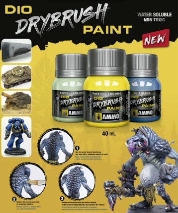AMMO-by-Mig-DIO-Drybrush-Colors SprayGunner