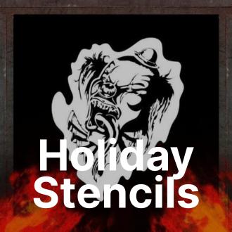 Holiday-Stencil SprayGunner