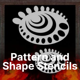Pattern-and-Shape-Stencils-for-Airbrushing-and-Custom-Painting SprayGunner