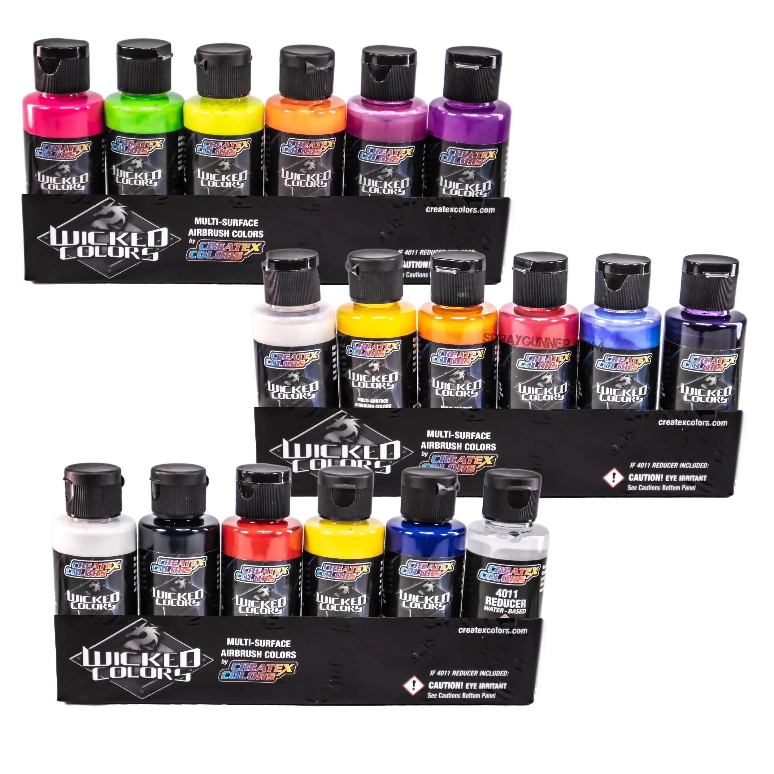 Acrylic airbrush paints with fast shipping from Florida warehouse