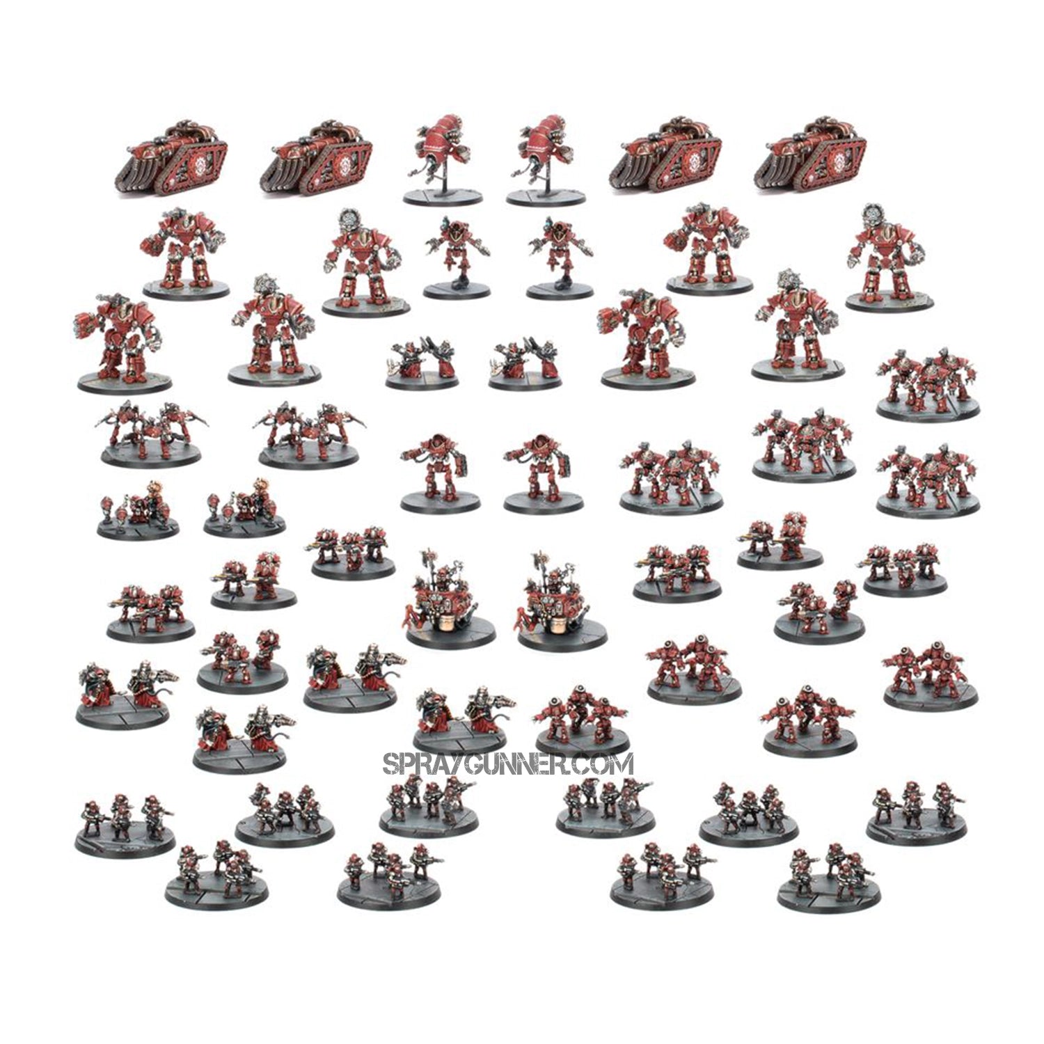 Warhammer The Horus Heresy: Legions Imperialis: Mechanicum Battle Group - SprayGunner