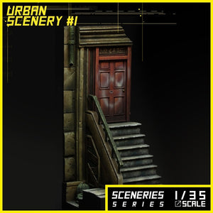 1/35 Urban Scenery 1 [Sceneries Series]