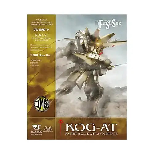 IMS 1/100 KNIGHT of GOLD A-T Type D2 MIRAGE Model Kit - SprayGunner