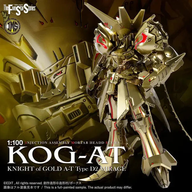 IMS 1/100 KNIGHT of GOLD A-T Type D2 MIRAGE Model Kit - SprayGunner