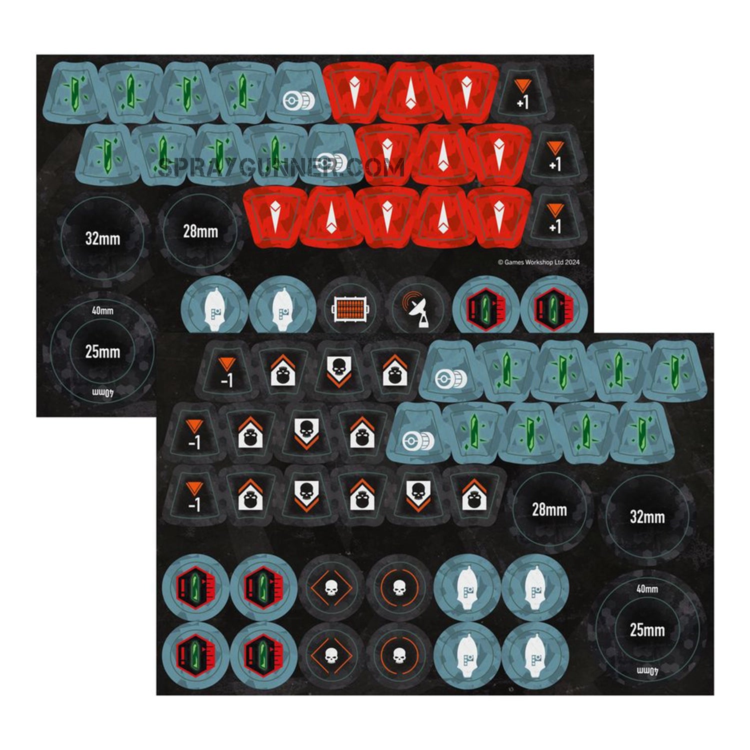 For scale model kit building, the Warhammer 40K Kill Team: Vespid Stingwings box set includes 11 swift and lethal T'au Empire alien auxiliary weapons.