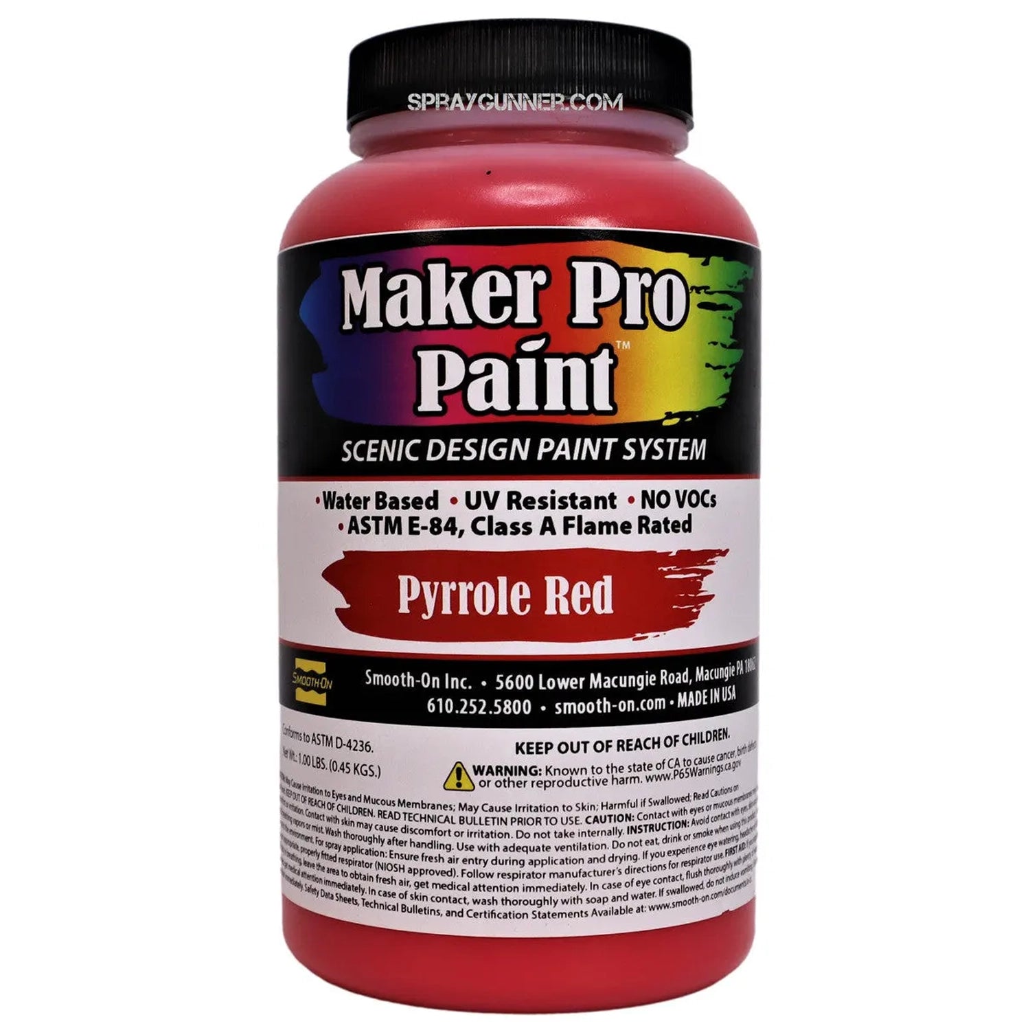 Maker Pro Paints: Pyrrole Red - SprayGunner