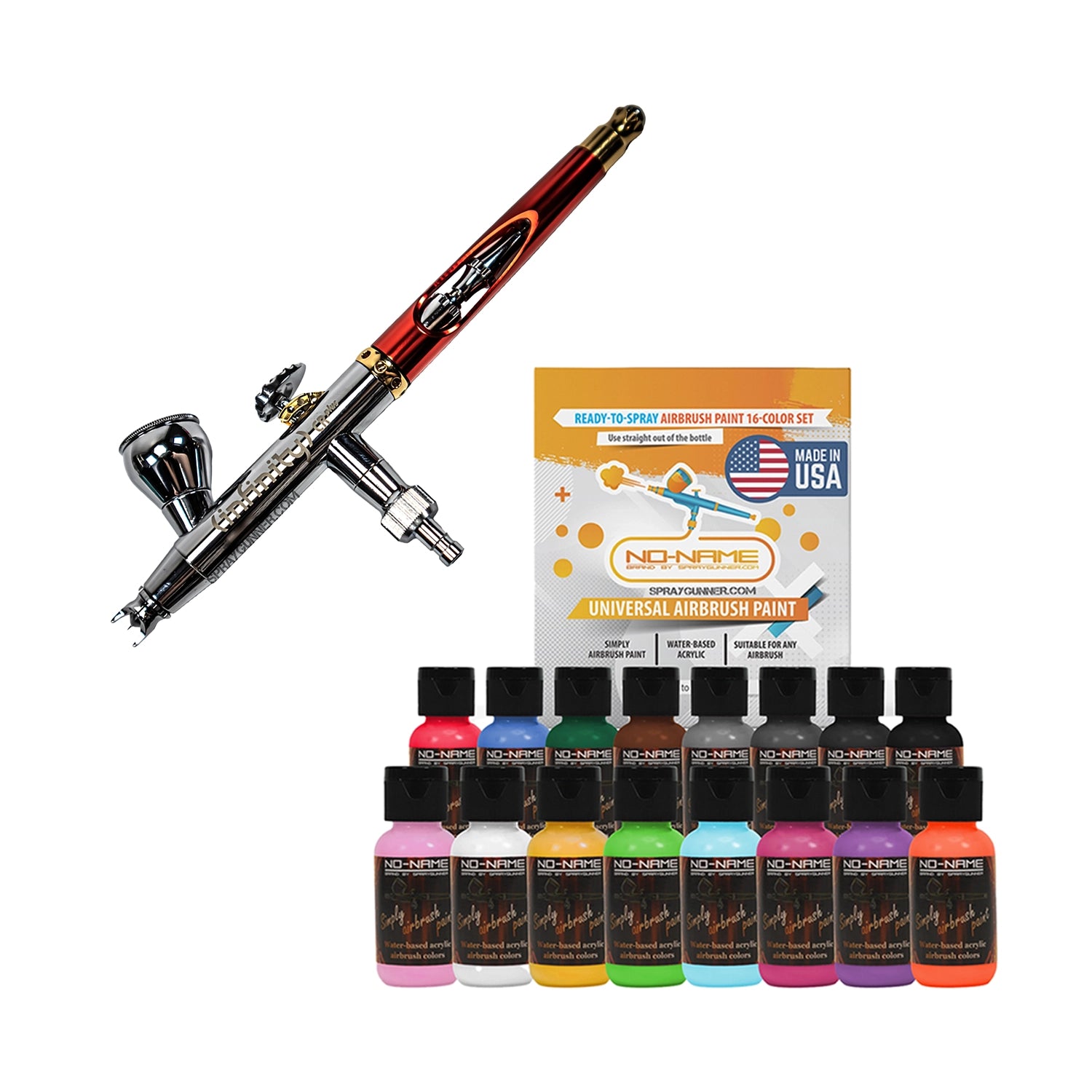 Harder & Steenbeck NEW INFINITY 2024 CRplus Solo airbrush model with options - SprayGunner