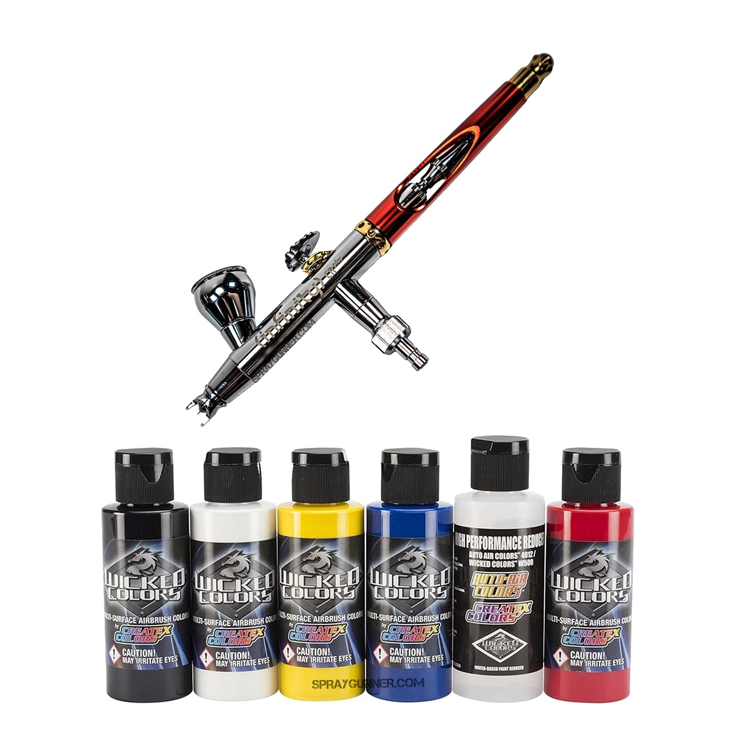 Harder & Steenbeck NEW INFINITY 2024 CRplus Solo airbrush model with options - SprayGunner