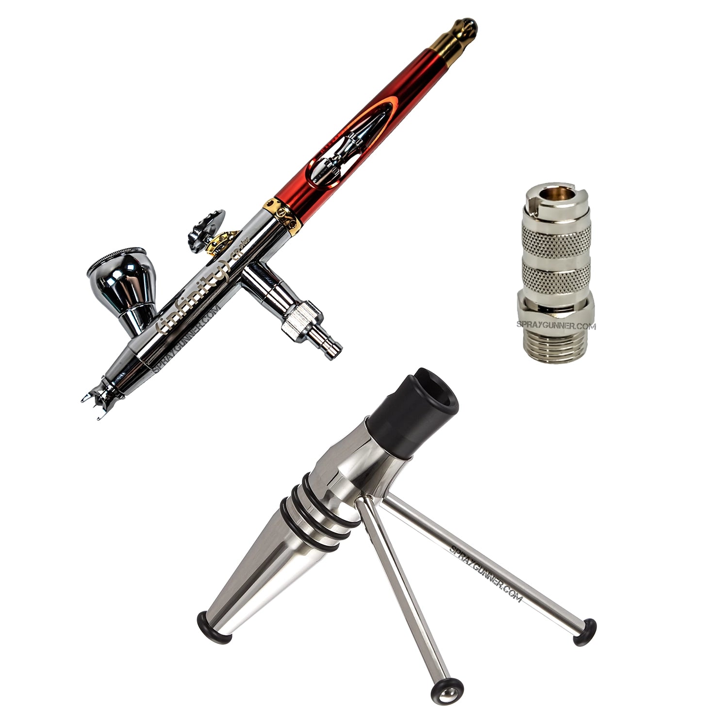 Harder & Steenbeck NEW INFINITY 2024 CRplus Solo airbrush model with options - SprayGunner