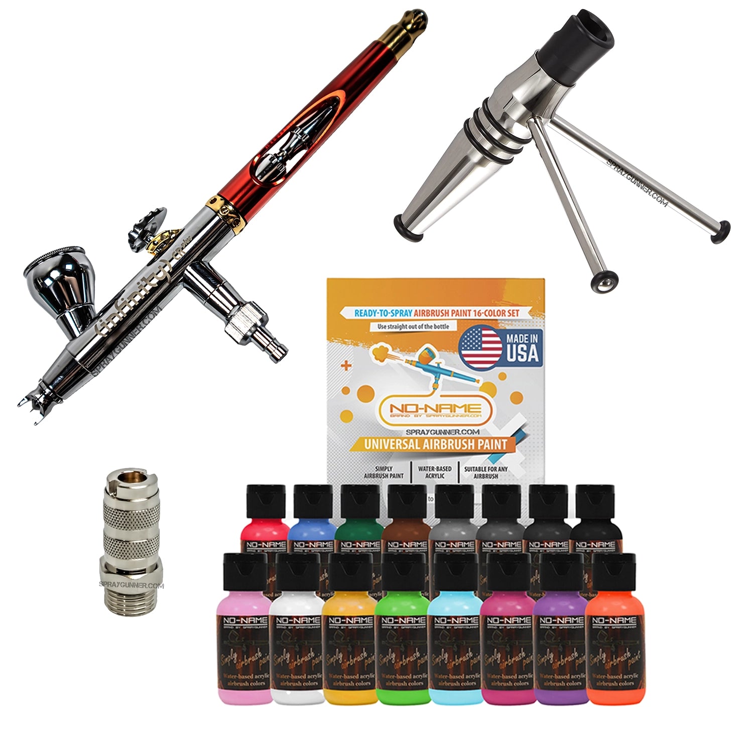 Harder & Steenbeck NEW INFINITY 2024 CRplus Solo airbrush model with options - SprayGunner