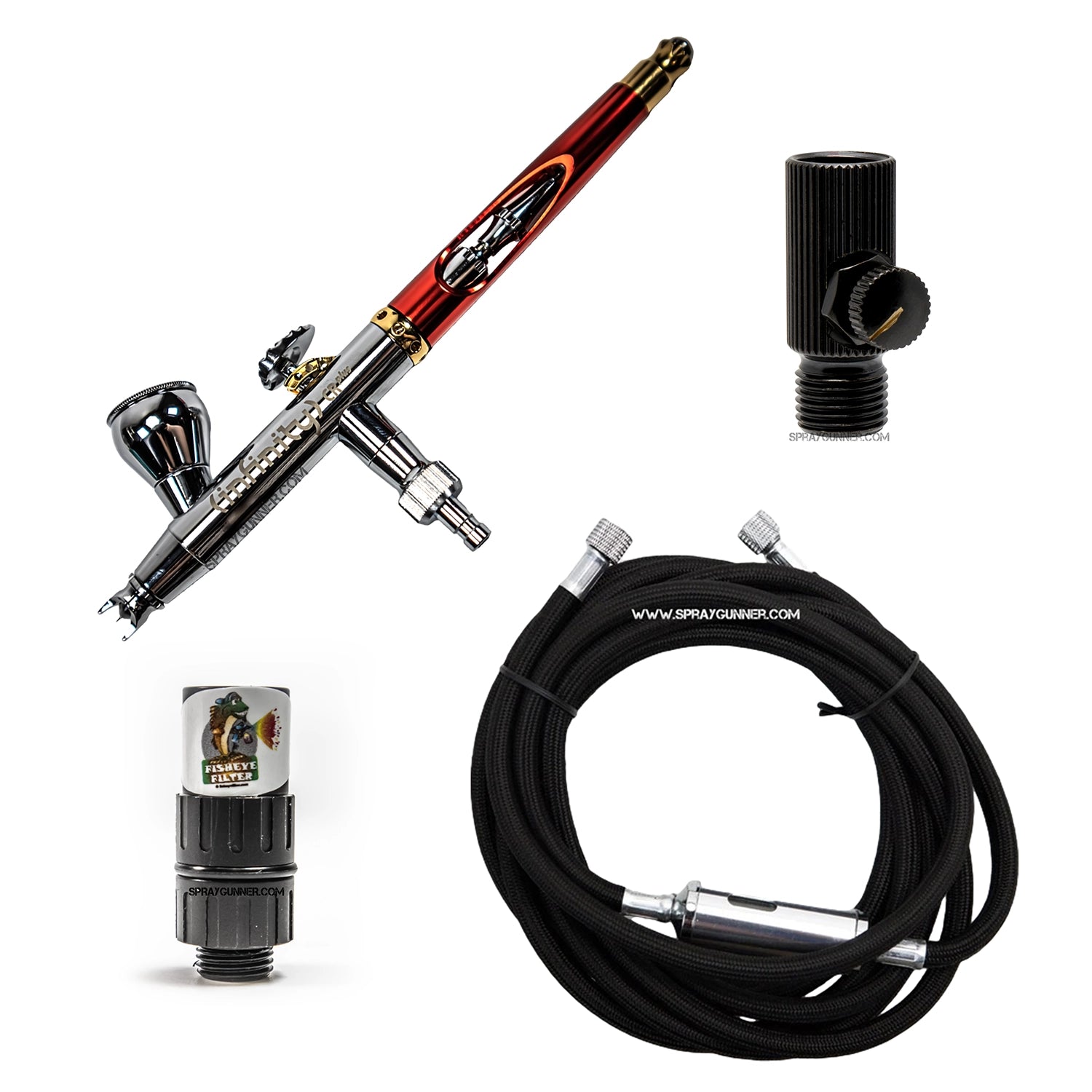 Harder & Steenbeck NEW INFINITY 2024 CRplus Solo airbrush model with options - SprayGunner