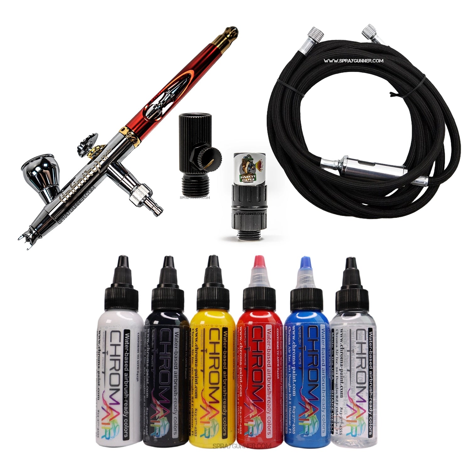 Harder & Steenbeck NEW INFINITY 2024 CRplus Solo airbrush model with options - SprayGunner