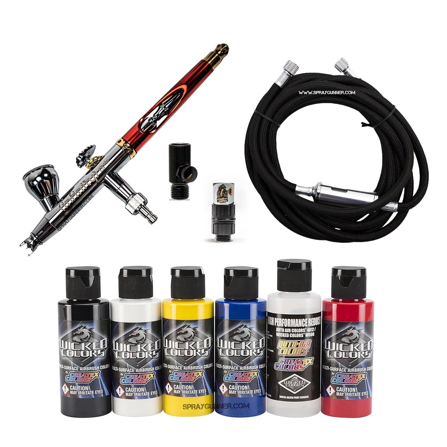 Harder & Steenbeck NEW INFINITY 2024 CRplus Solo airbrush model with options - SprayGunner