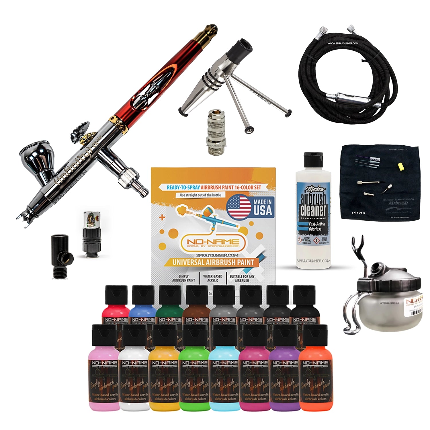 Harder & Steenbeck NEW INFINITY 2024 CRplus Solo airbrush model with options - SprayGunner