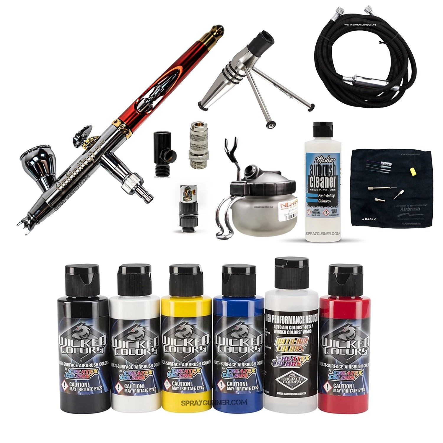Harder & Steenbeck NEW INFINITY 2024 CRplus Solo airbrush model with options - SprayGunner