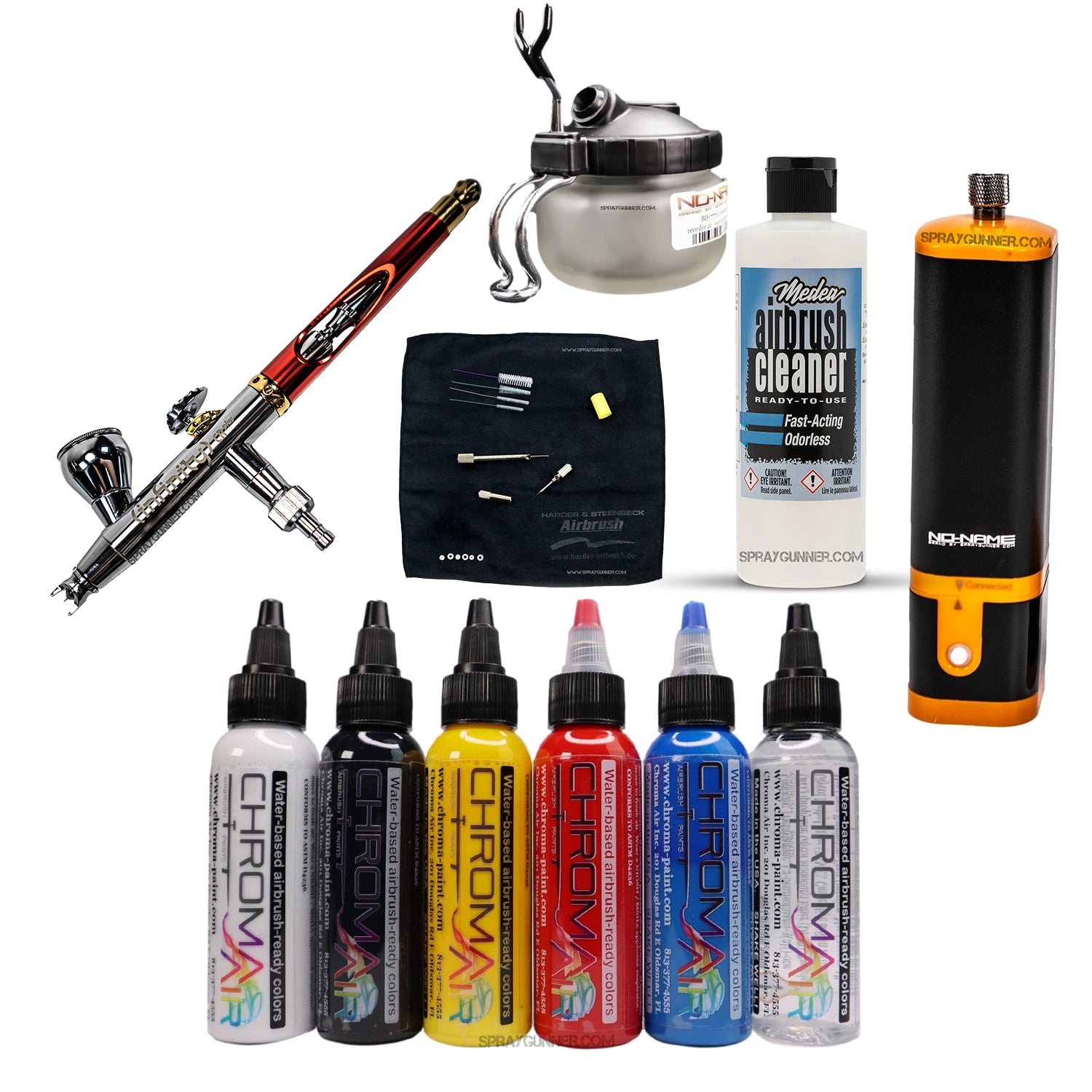Harder & Steenbeck NEW INFINITY 2024 CRplus Solo airbrush model with options - SprayGunner