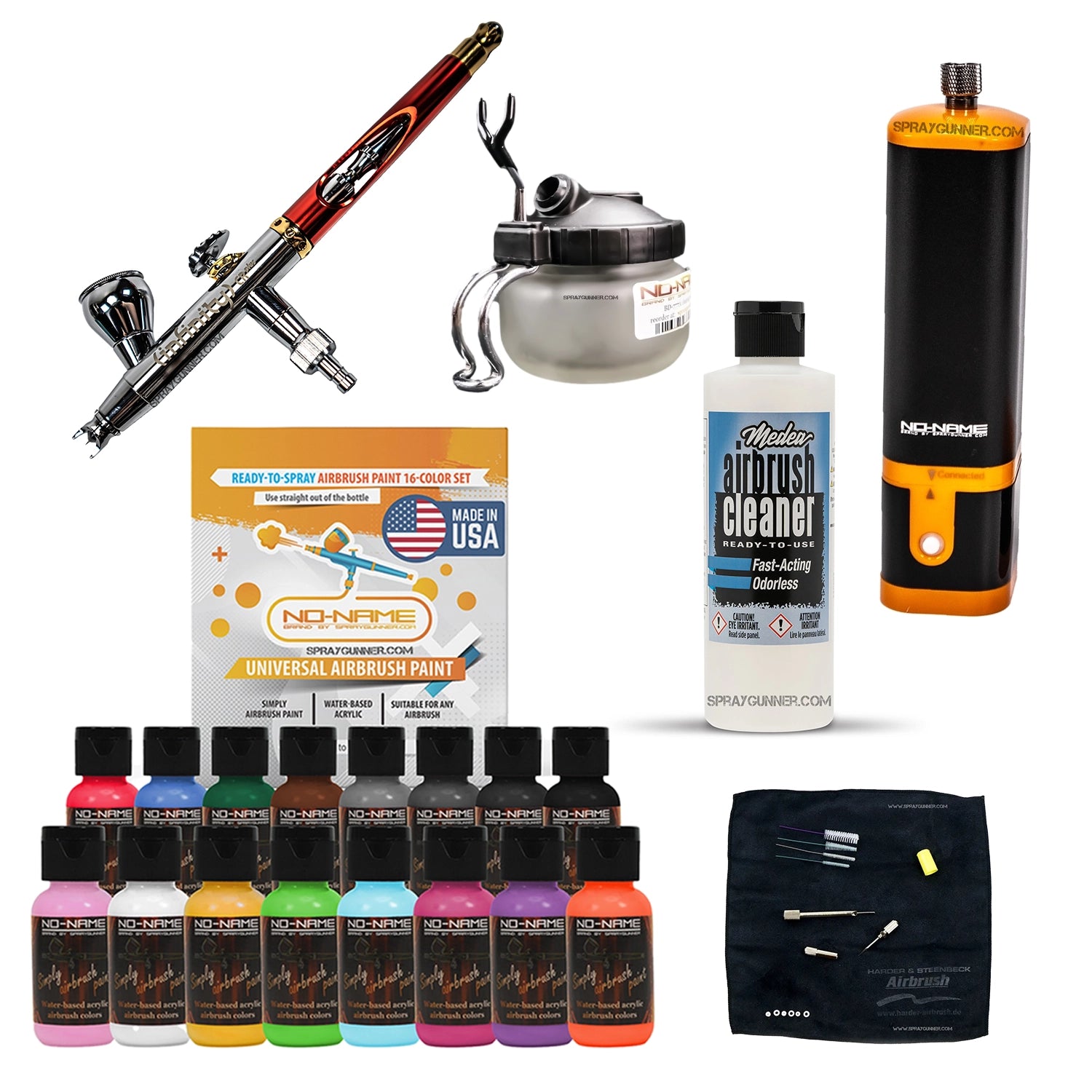 Harder & Steenbeck NEW INFINITY 2024 CRplus Solo airbrush model with options - SprayGunner
