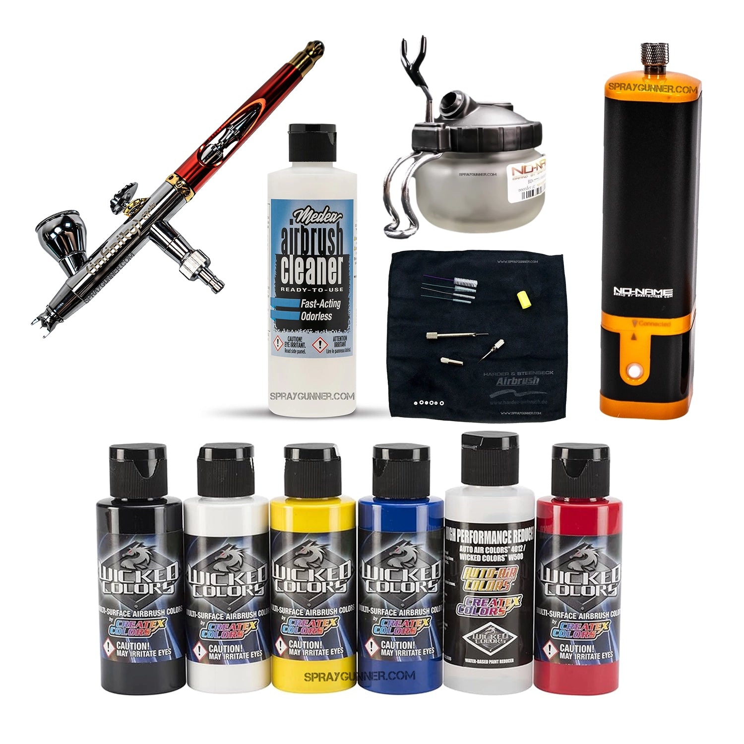 Harder & Steenbeck NEW INFINITY 2024 CRplus Solo airbrush model with options - SprayGunner