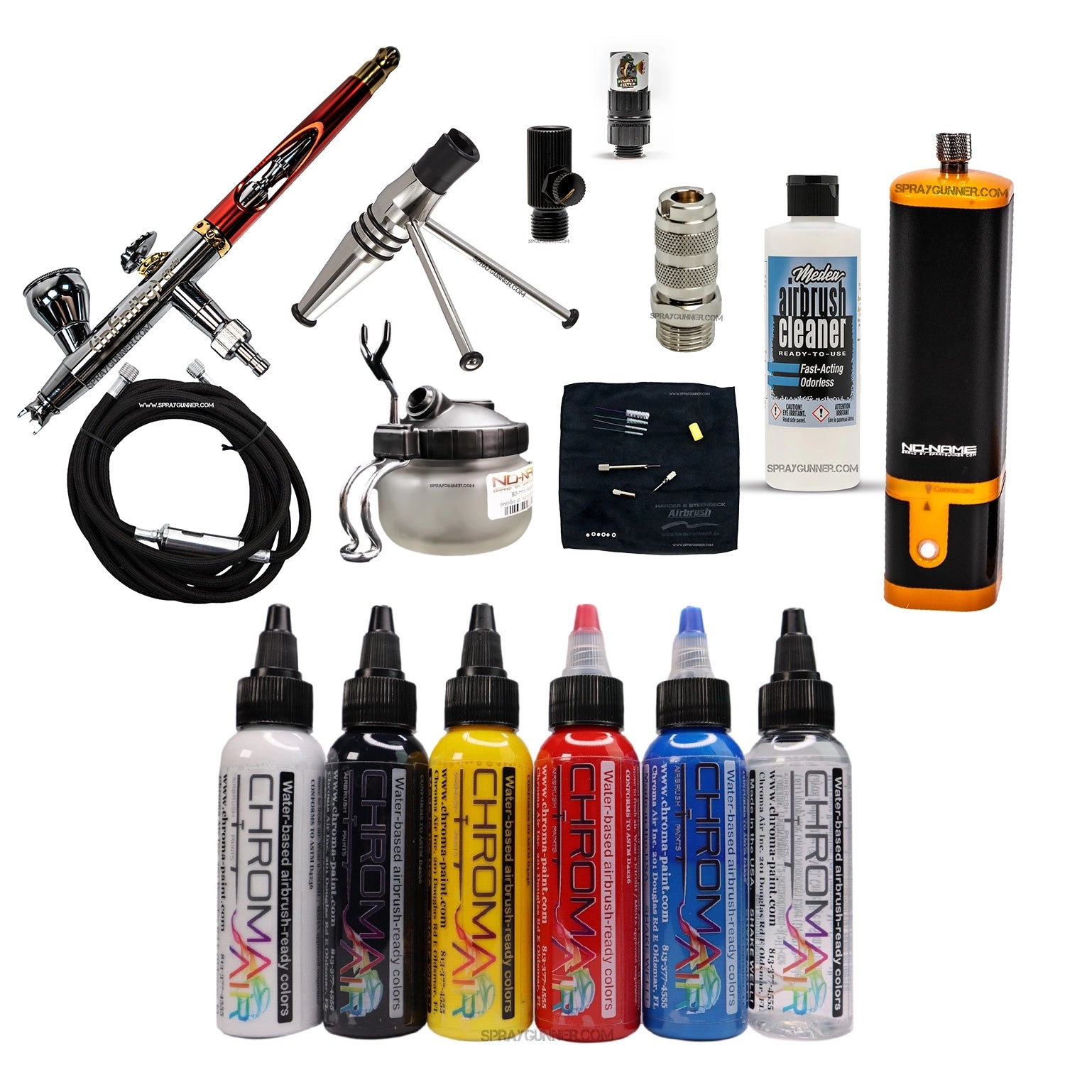 Harder & Steenbeck NEW INFINITY 2024 CRplus Solo airbrush model with options - SprayGunner