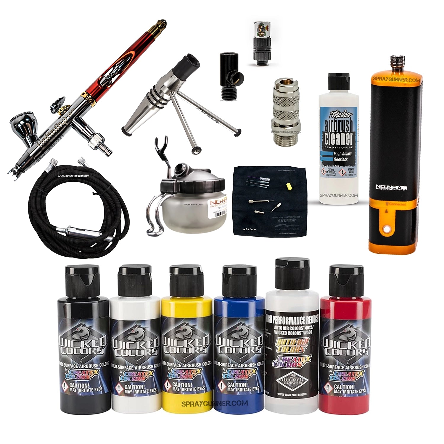 Harder & Steenbeck NEW INFINITY 2024 CRplus Solo airbrush model with options - SprayGunner