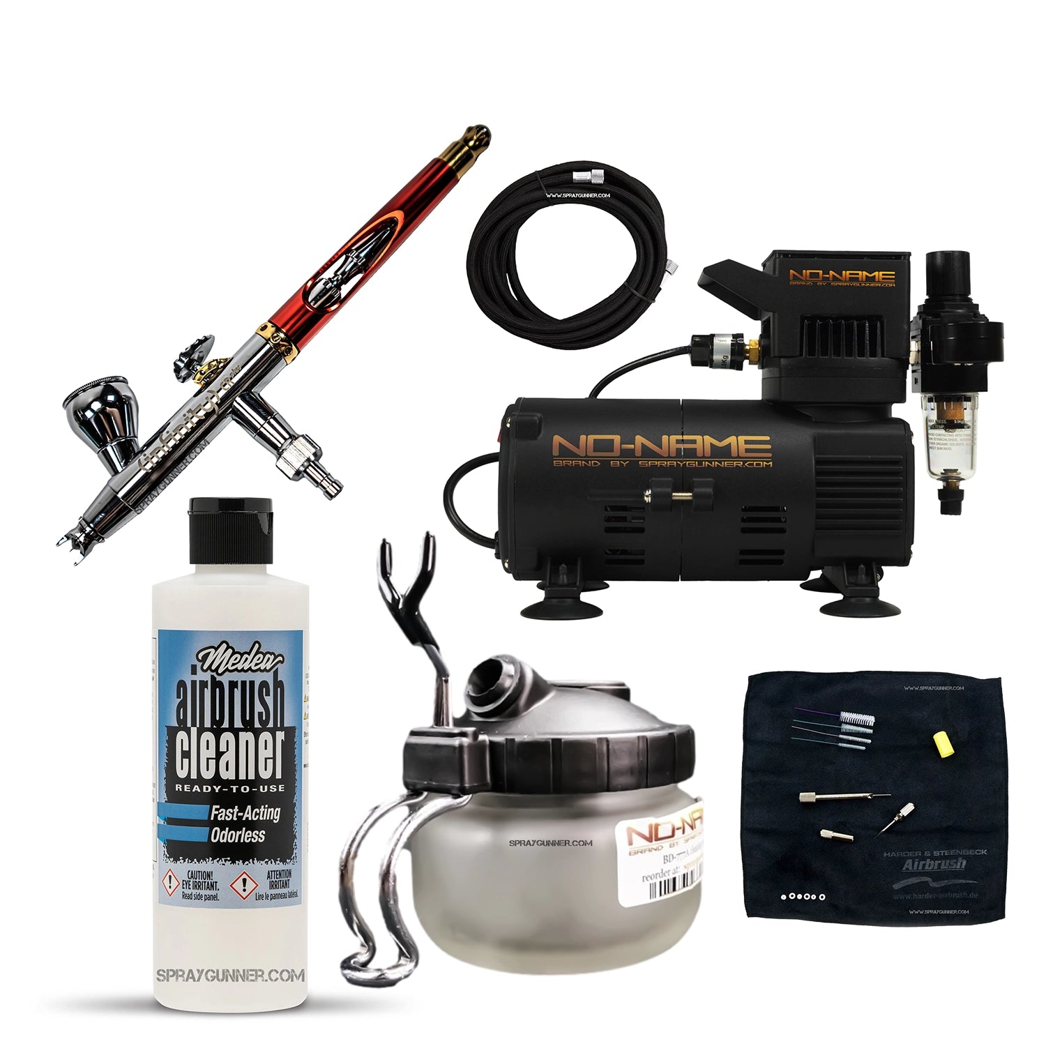 Harder & Steenbeck NEW INFINITY 2024 CRplus Solo airbrush model with options - SprayGunner