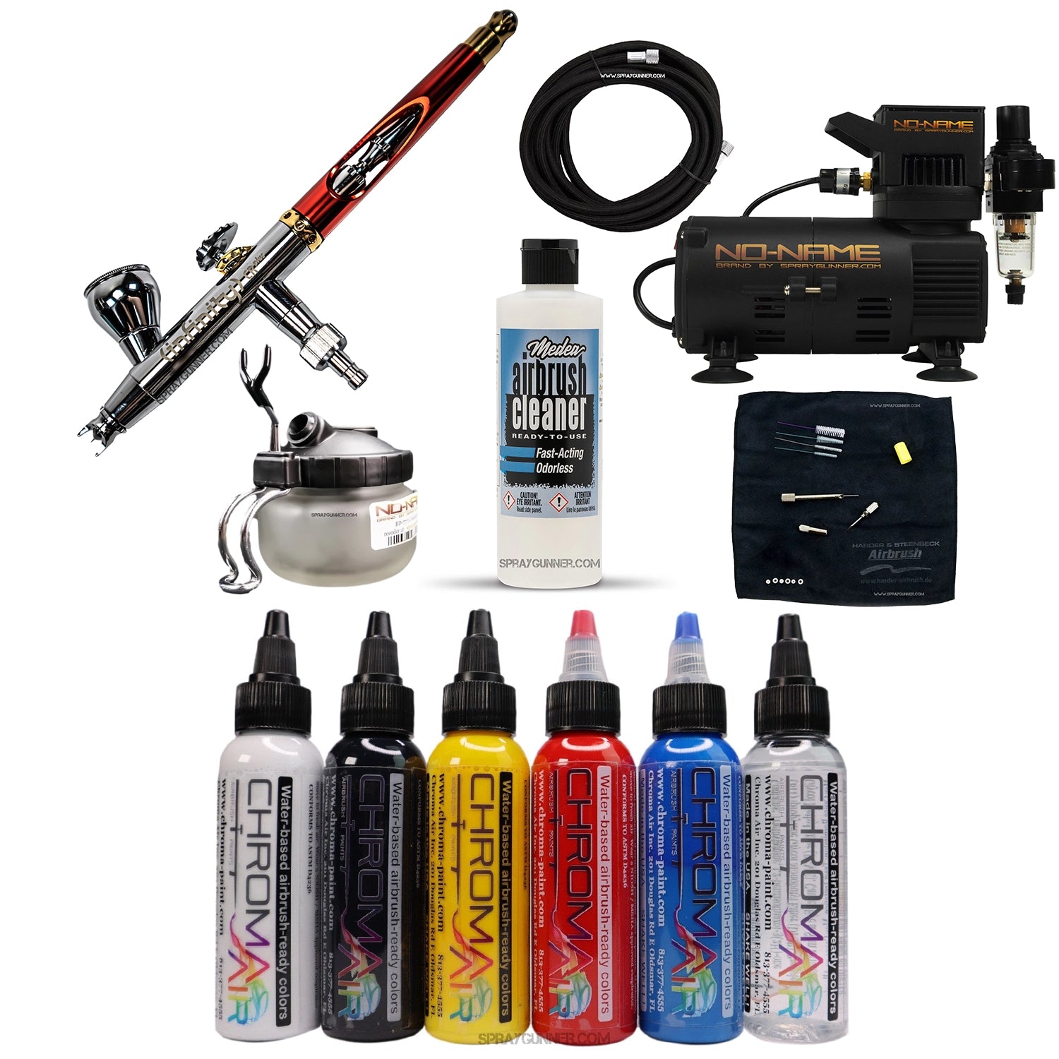 Harder & Steenbeck NEW INFINITY 2024 CRplus Solo airbrush model with options - SprayGunner