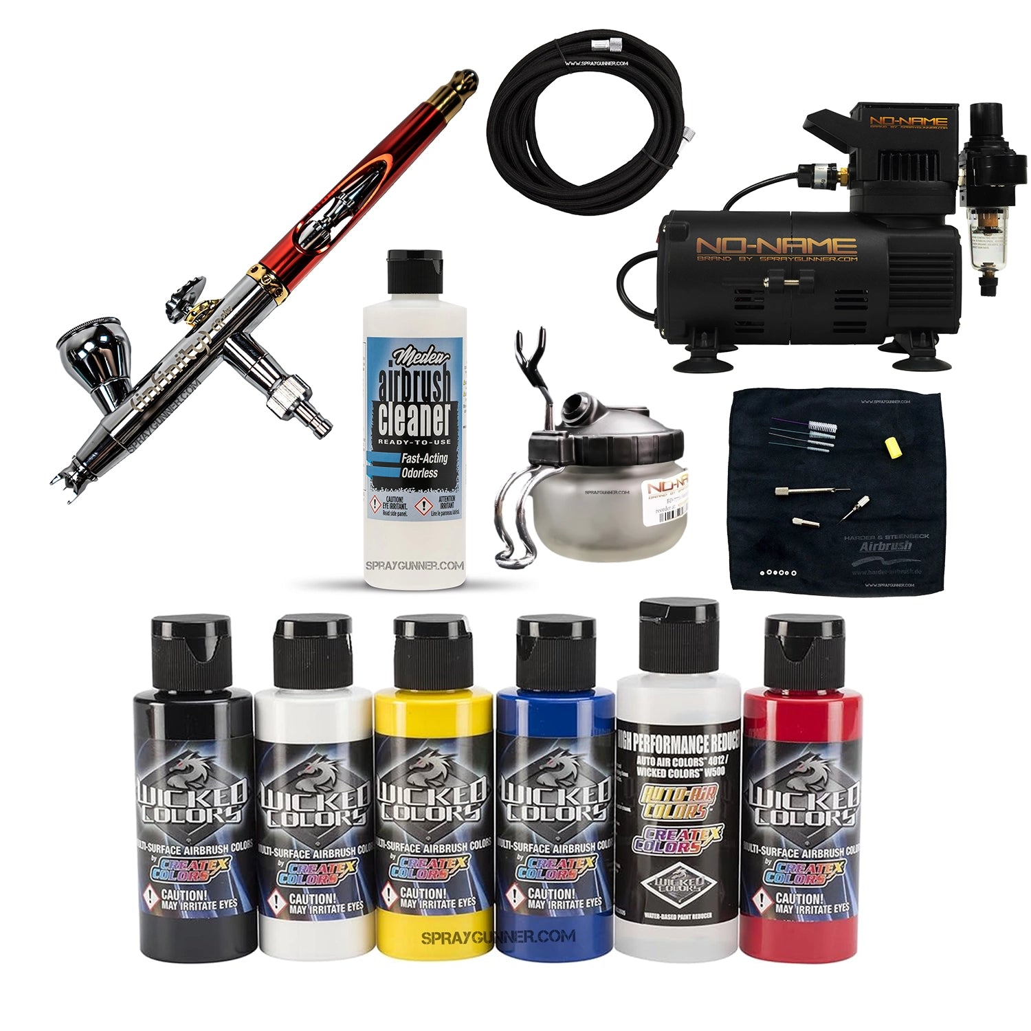 Harder & Steenbeck NEW INFINITY 2024 CRplus Solo airbrush model with options - SprayGunner