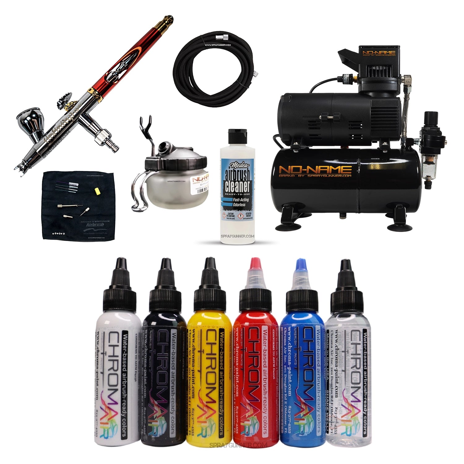 Harder & Steenbeck NEW INFINITY 2024 CRplus Solo airbrush model with options - SprayGunner