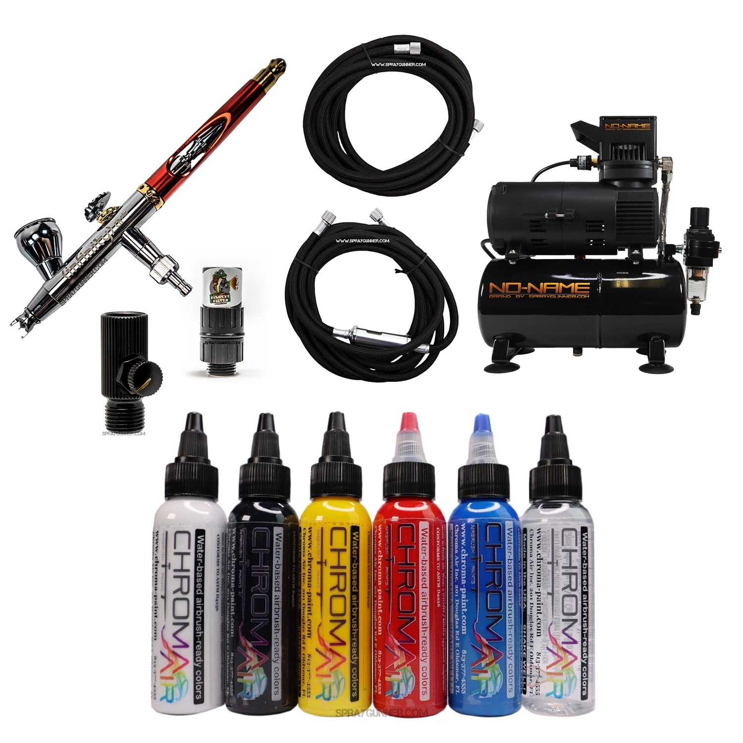 Harder & Steenbeck NEW INFINITY 2024 CRplus Solo airbrush model with options - SprayGunner