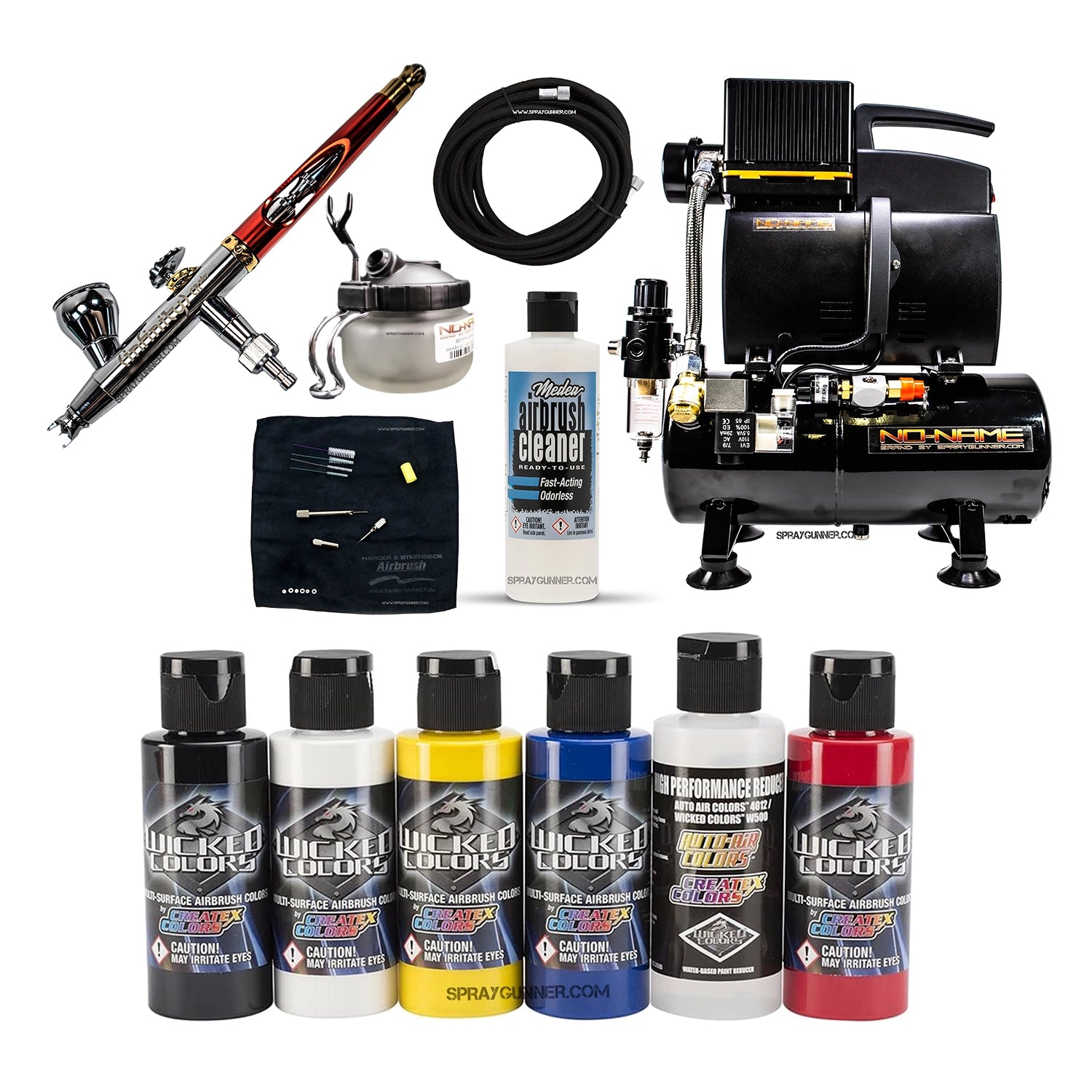 Harder & Steenbeck NEW INFINITY 2024 CRplus Solo airbrush model with options - SprayGunner