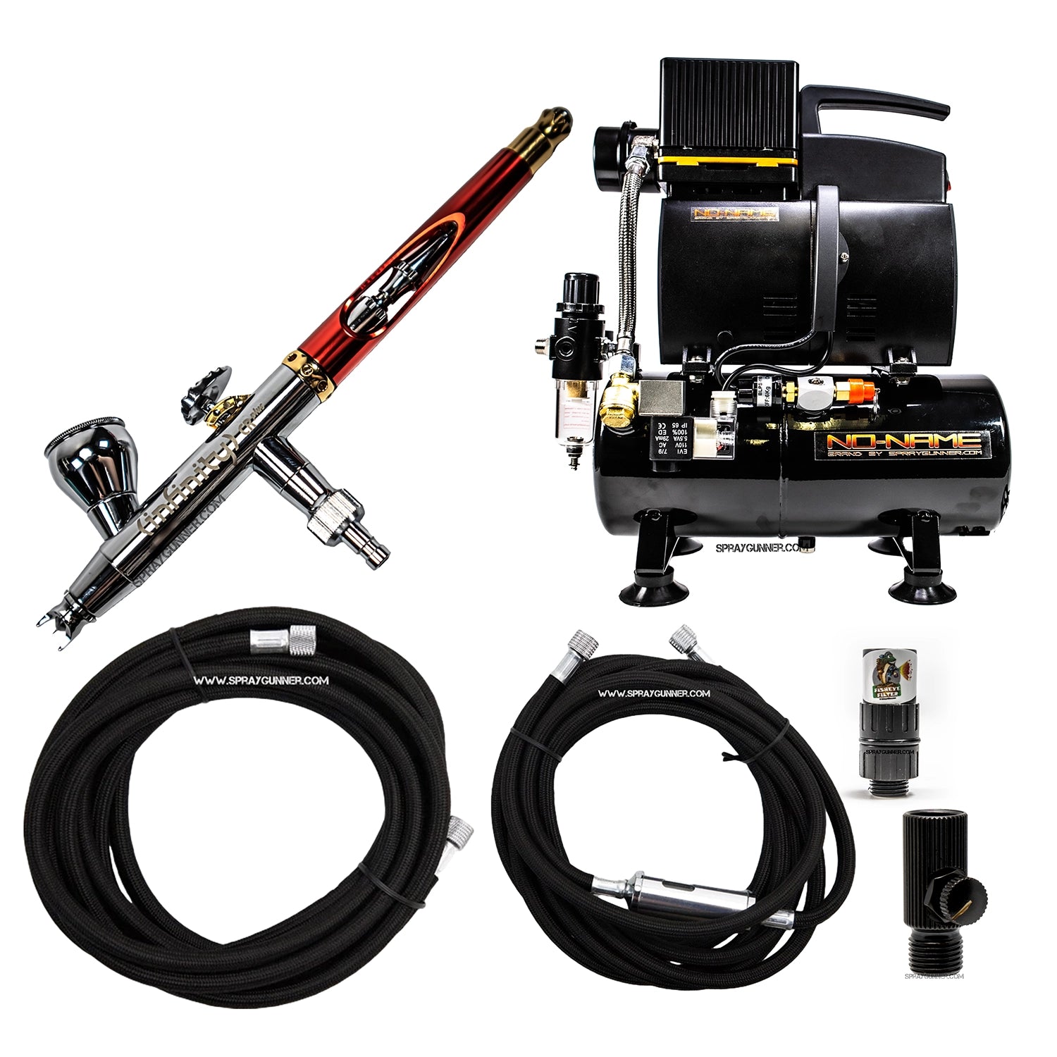 Harder & Steenbeck NEW INFINITY 2024 CRplus Solo airbrush model with options - SprayGunner
