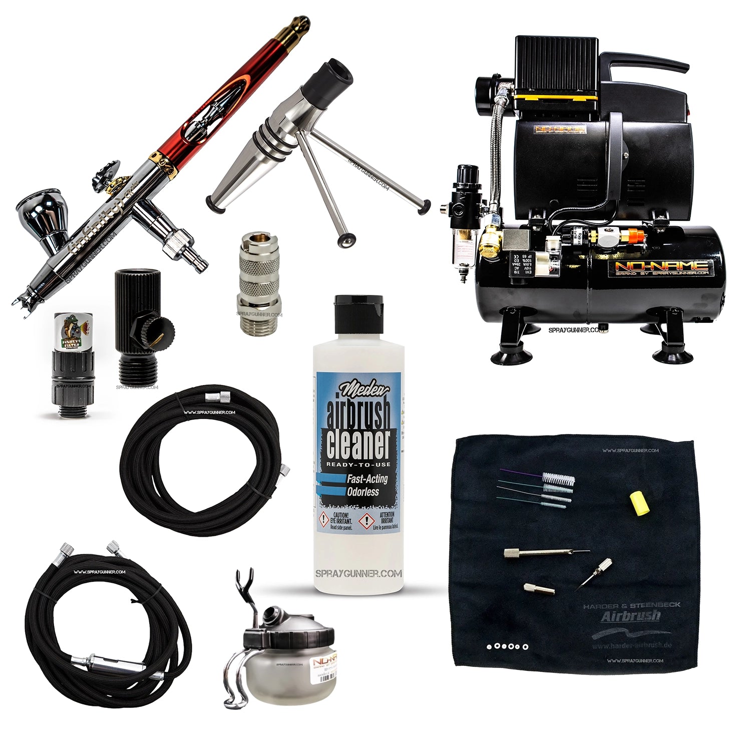 Harder & Steenbeck NEW INFINITY 2024 CRplus Solo airbrush model with options - SprayGunner
