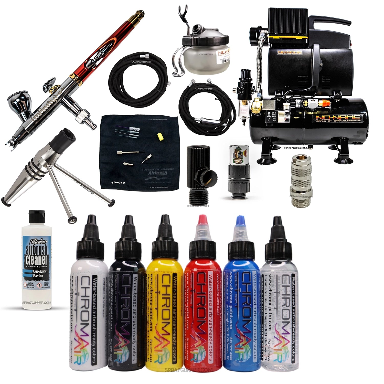 Harder & Steenbeck NEW INFINITY 2024 CRplus Solo airbrush model with options - SprayGunner