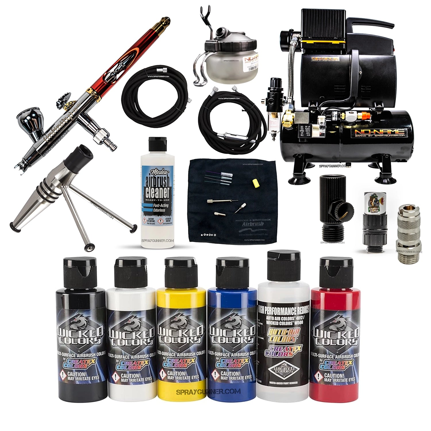 Harder & Steenbeck NEW INFINITY 2024 CRplus Solo airbrush model with options - SprayGunner