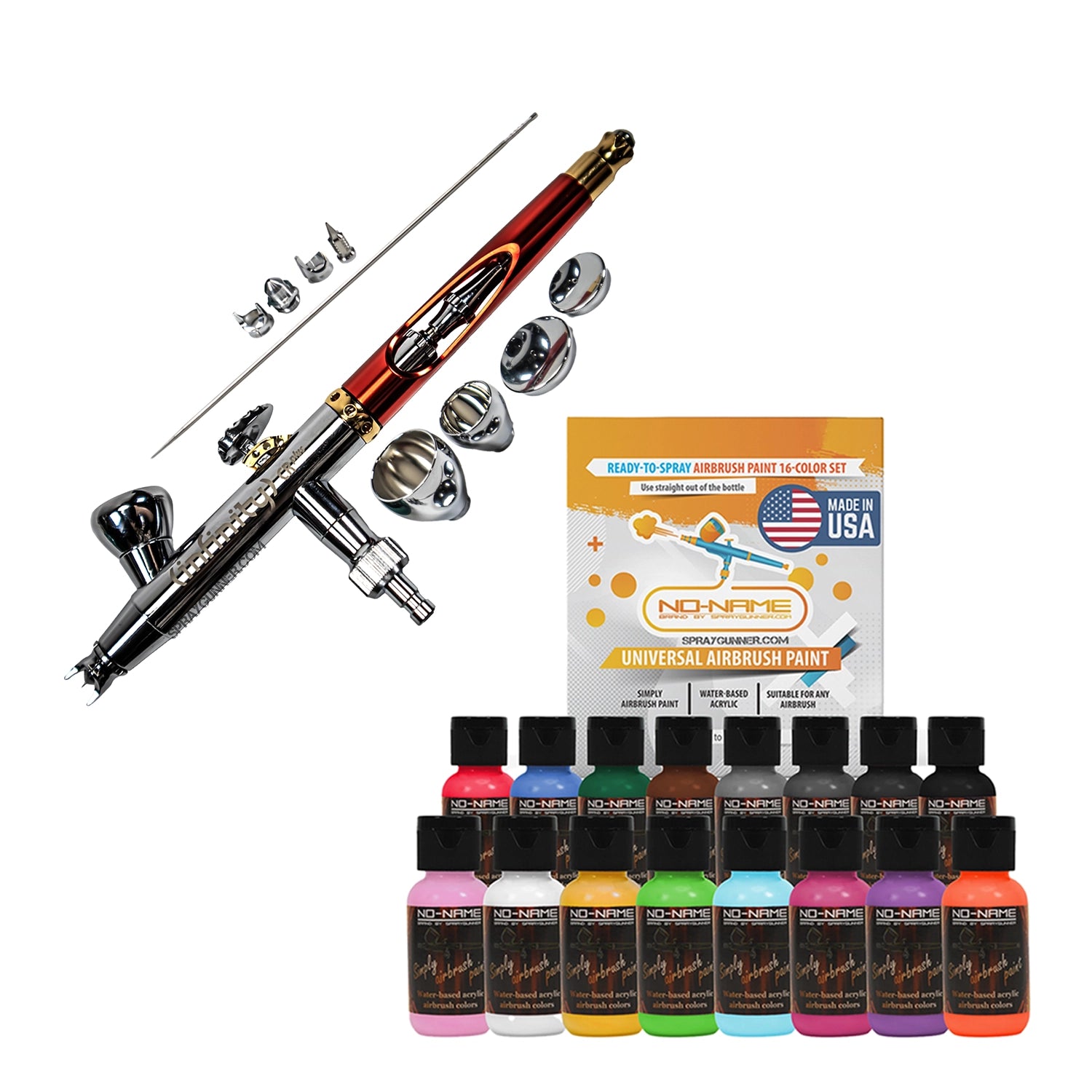 Harder & Steenbeck NEW INFINITY 2024 CRplus 2in1 airbrush model with options - SprayGunner