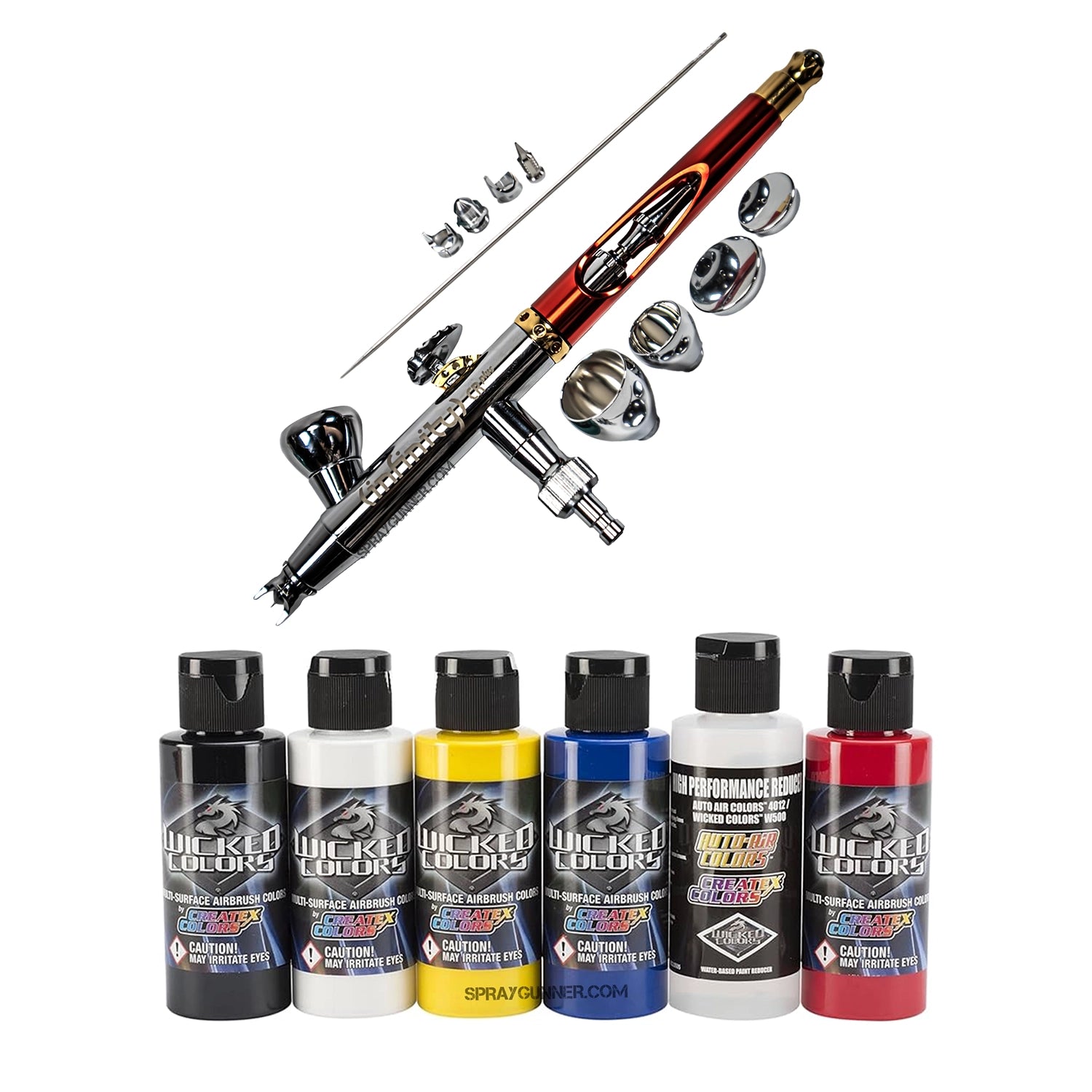 Harder & Steenbeck NEW INFINITY 2024 CRplus 2in1 airbrush model with options - SprayGunner