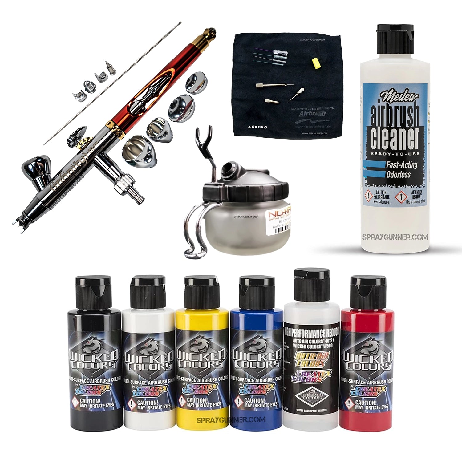 Harder & Steenbeck NEW INFINITY 2024 CRplus 2in1 airbrush model with options - SprayGunner
