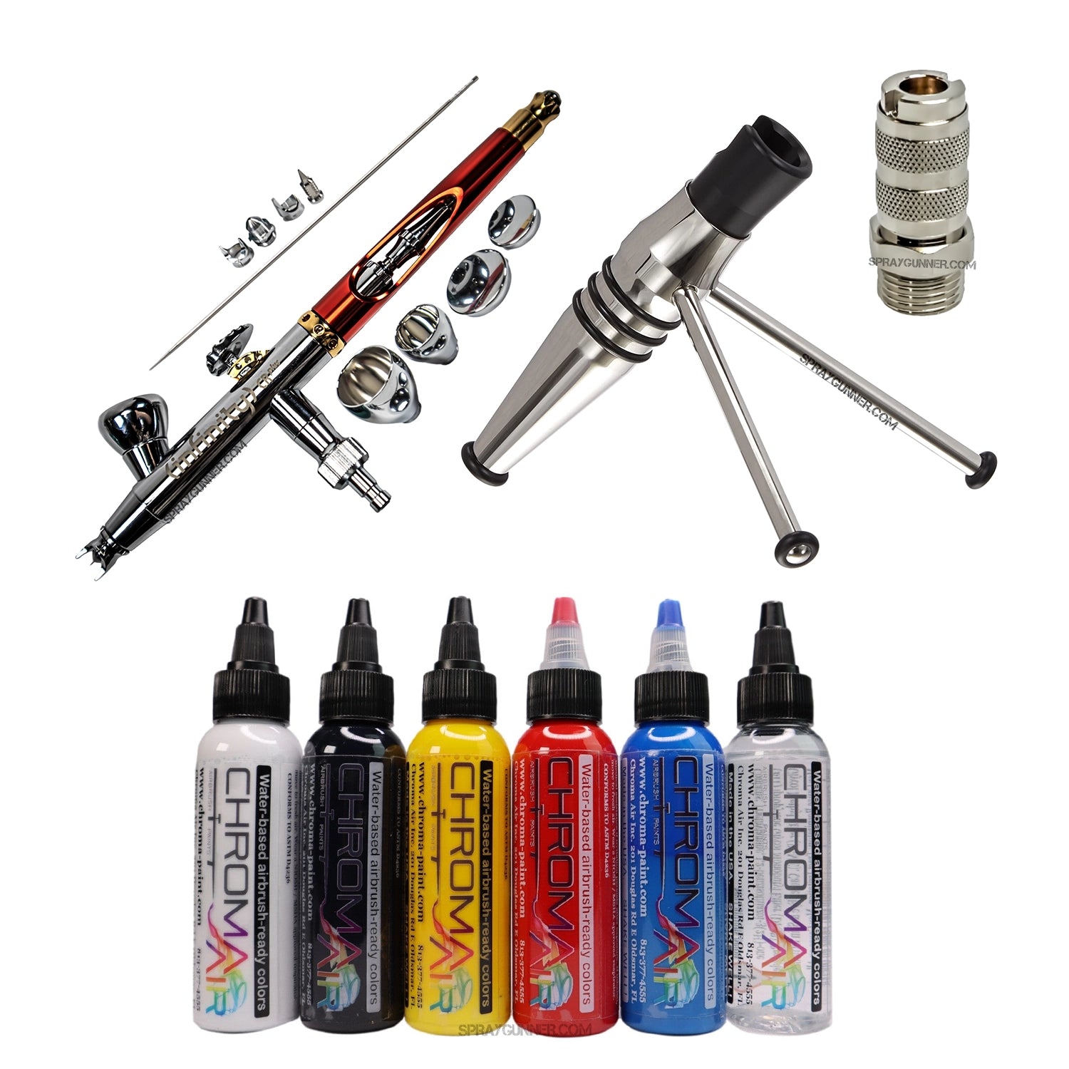 Harder & Steenbeck NEW INFINITY 2024 CRplus 2in1 airbrush model with options - SprayGunner