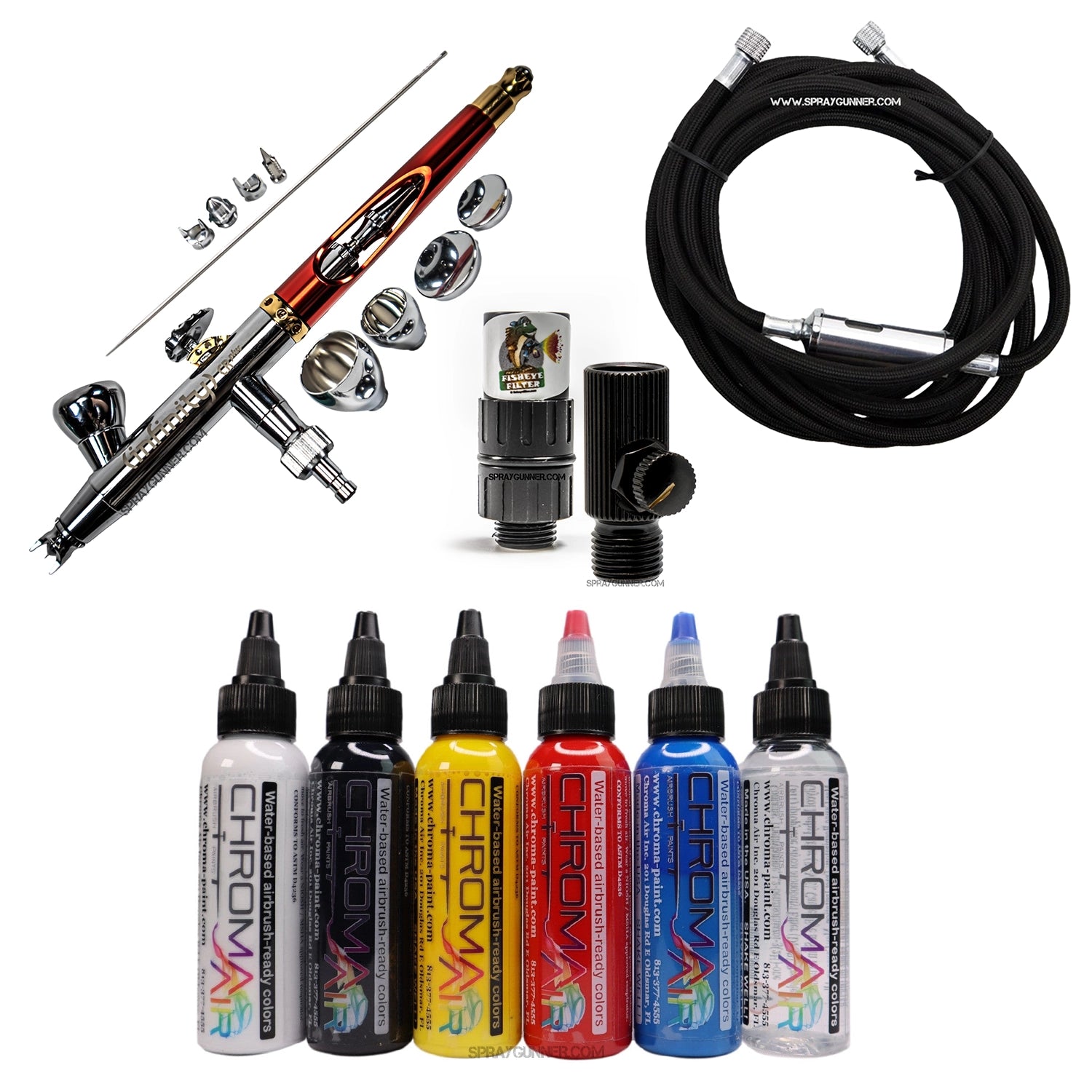 Harder & Steenbeck NEW INFINITY 2024 CRplus 2in1 airbrush model with options - SprayGunner