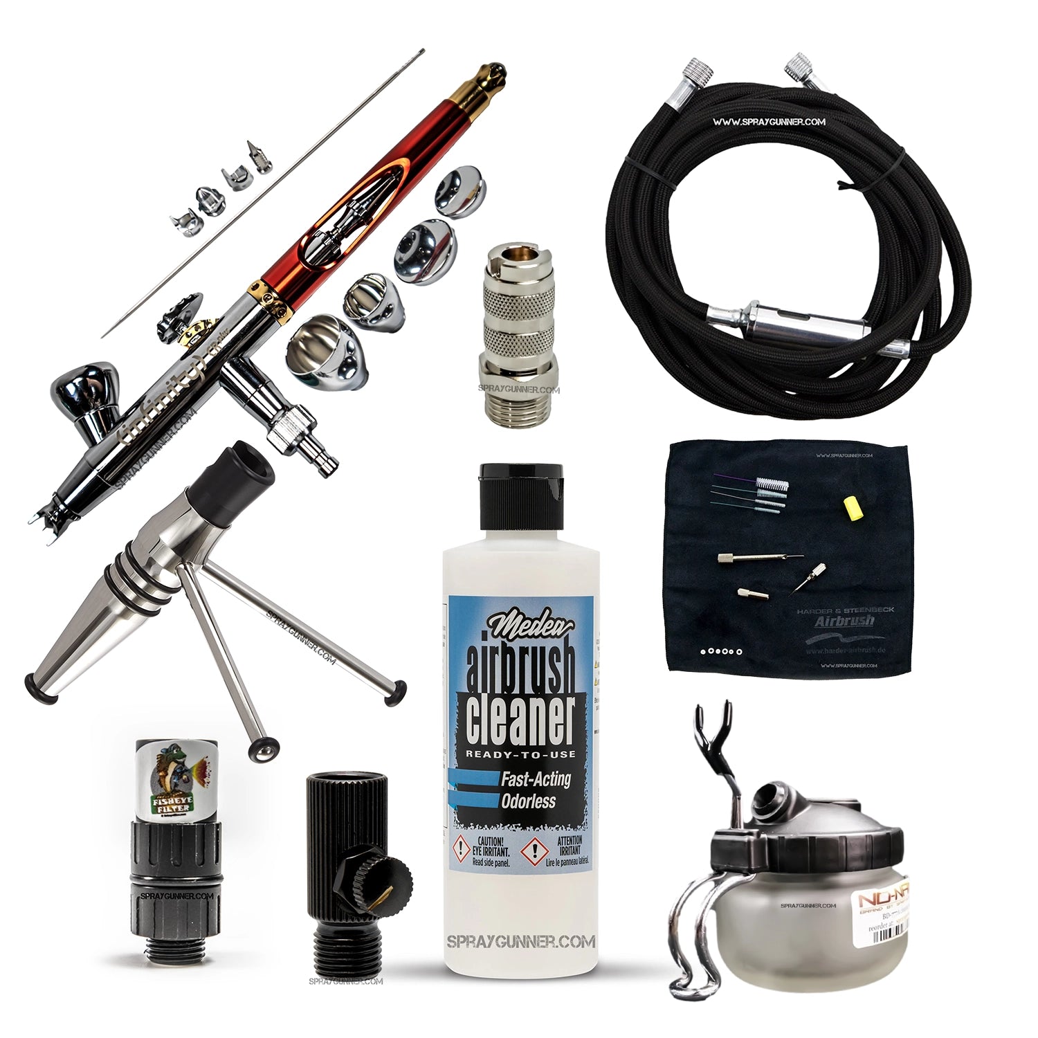 Harder & Steenbeck NEW INFINITY 2024 CRplus 2in1 airbrush model with options - SprayGunner