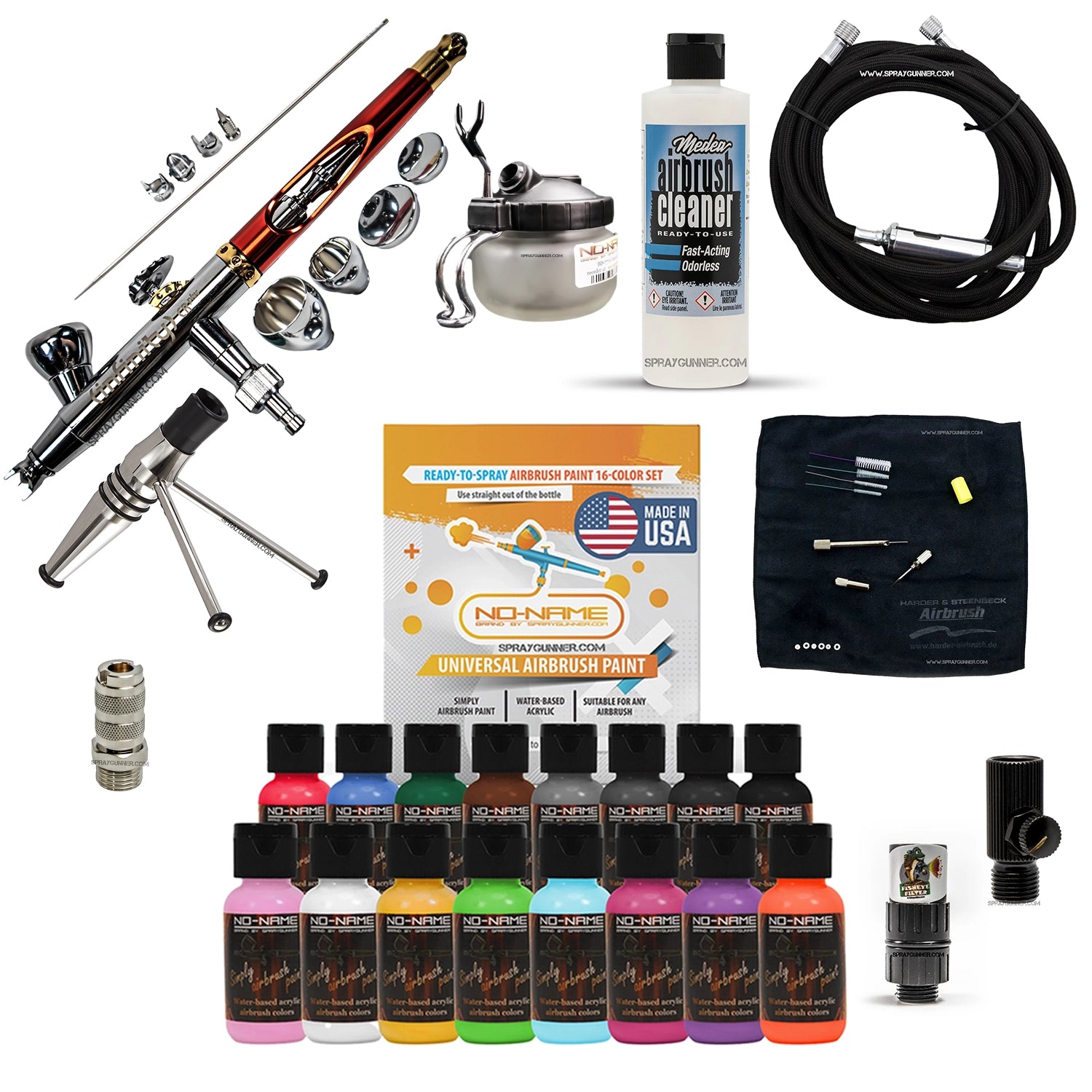 Harder & Steenbeck NEW INFINITY 2024 CRplus 2in1 airbrush model with options - SprayGunner