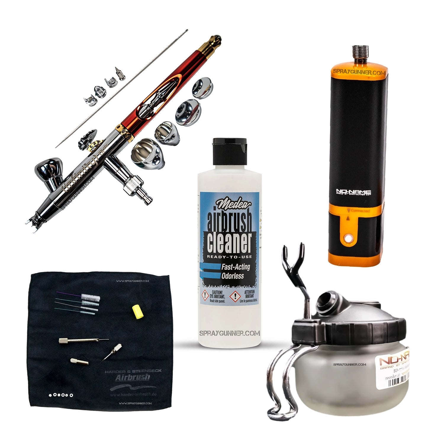 Harder & Steenbeck NEW INFINITY 2024 CRplus 2in1 airbrush model with options - SprayGunner