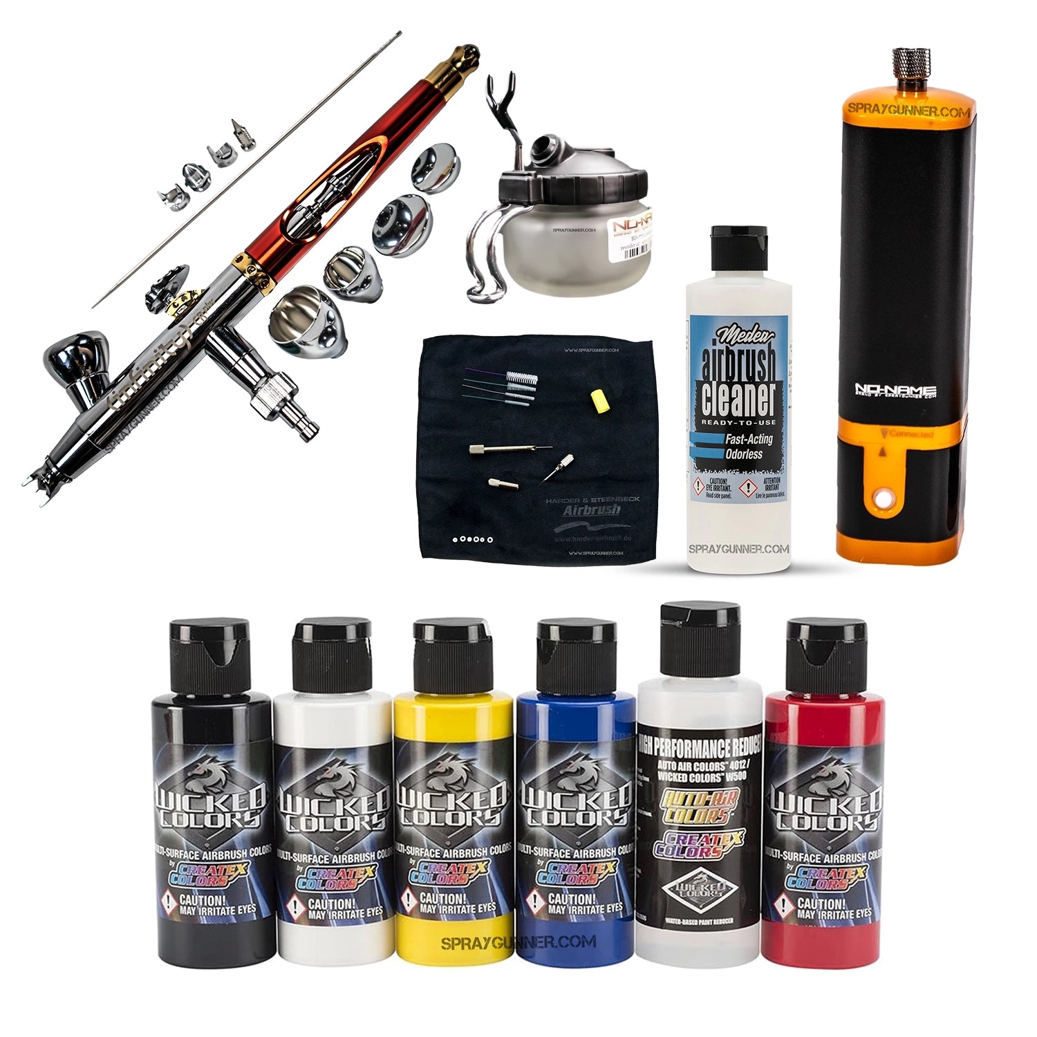 Harder & Steenbeck NEW INFINITY 2024 CRplus 2in1 airbrush model with options - SprayGunner