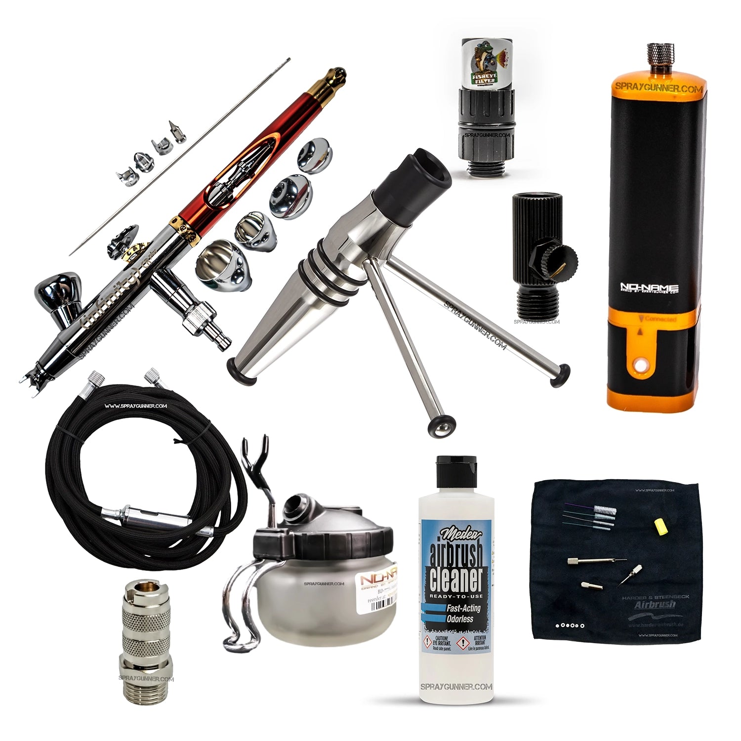 Harder & Steenbeck NEW INFINITY 2024 CRplus 2in1 airbrush model with options - SprayGunner