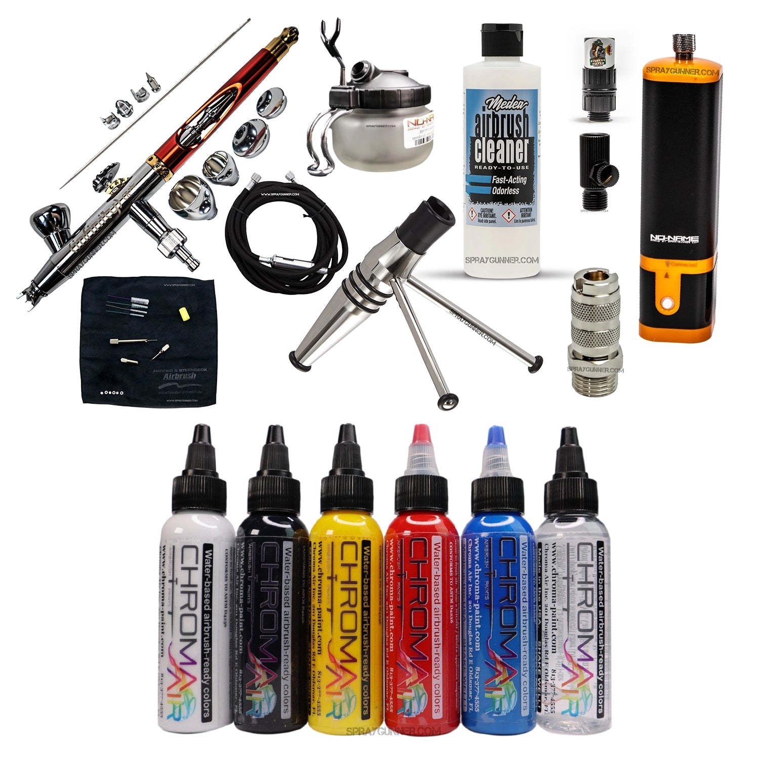 Harder & Steenbeck NEW INFINITY 2024 CRplus 2in1 airbrush model with options - SprayGunner