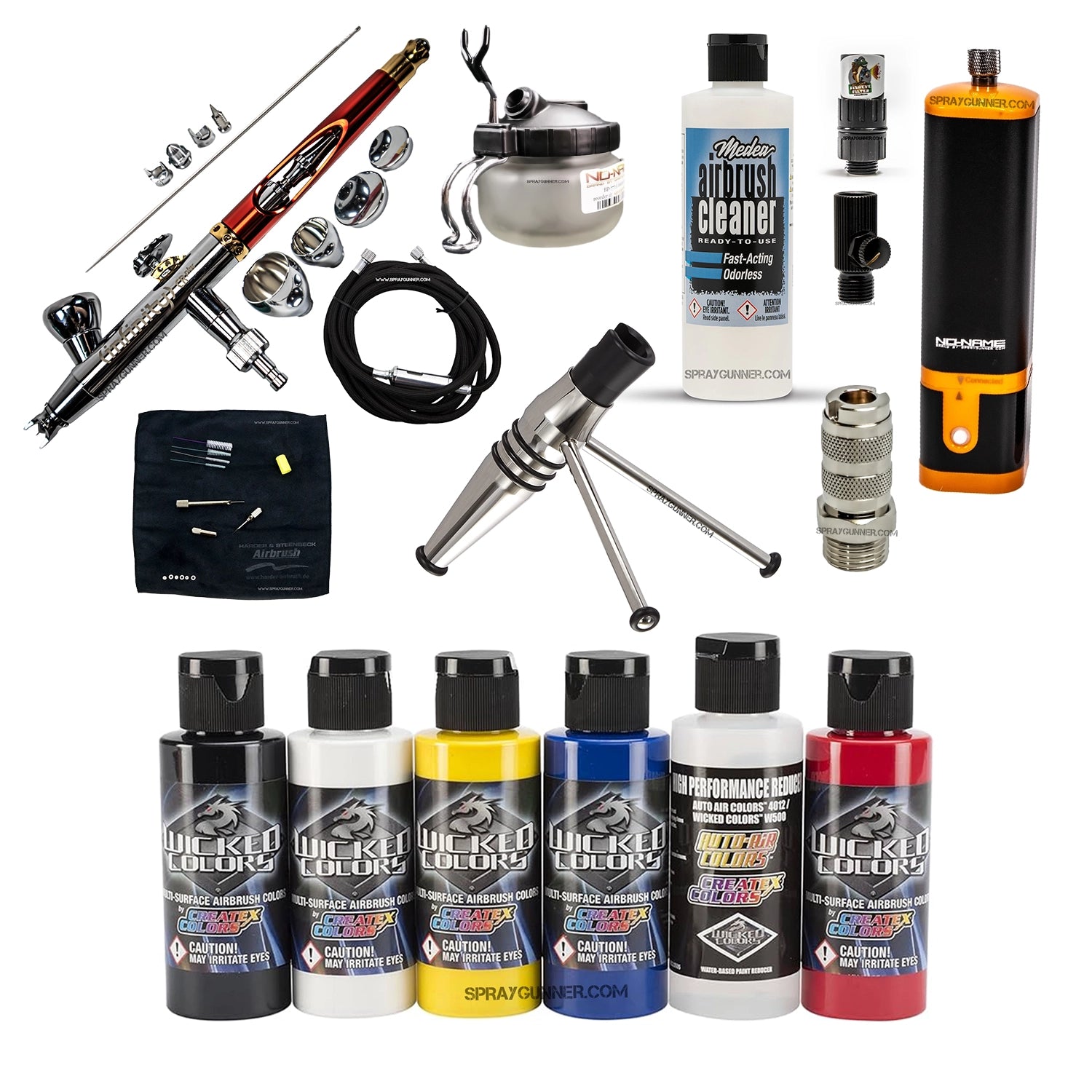 Harder & Steenbeck NEW INFINITY 2024 CRplus 2in1 airbrush model with options - SprayGunner