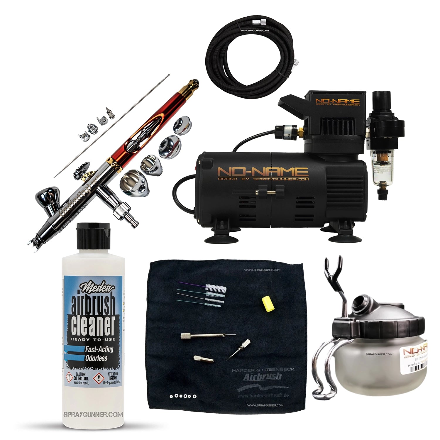 Harder & Steenbeck NEW INFINITY 2024 CRplus 2in1 airbrush model with options - SprayGunner