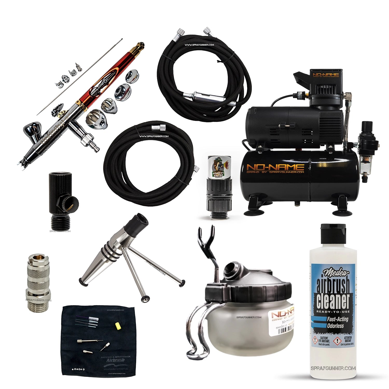 Harder & Steenbeck NEW INFINITY 2024 CRplus 2in1 airbrush model with options - SprayGunner