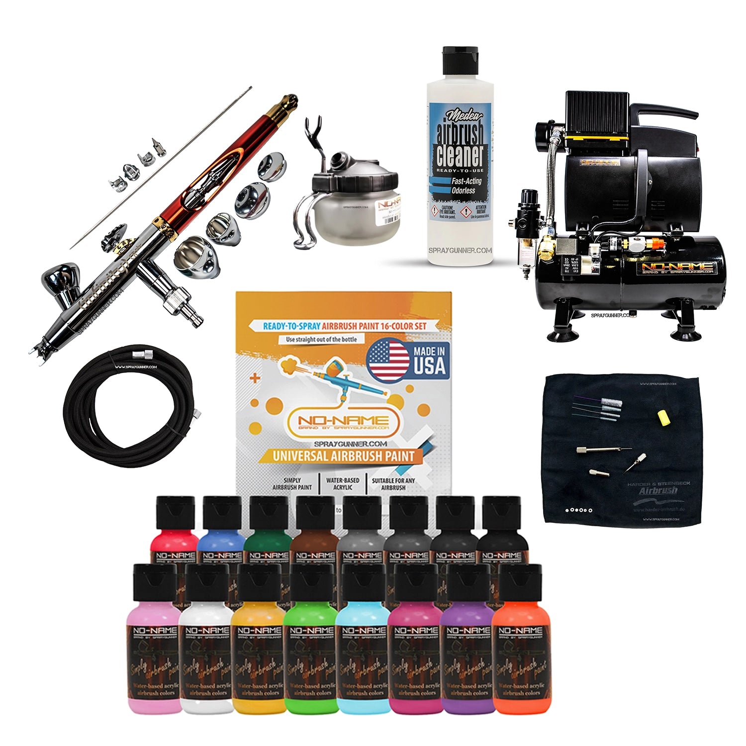Harder & Steenbeck NEW INFINITY 2024 CRplus 2in1 airbrush model with options - SprayGunner