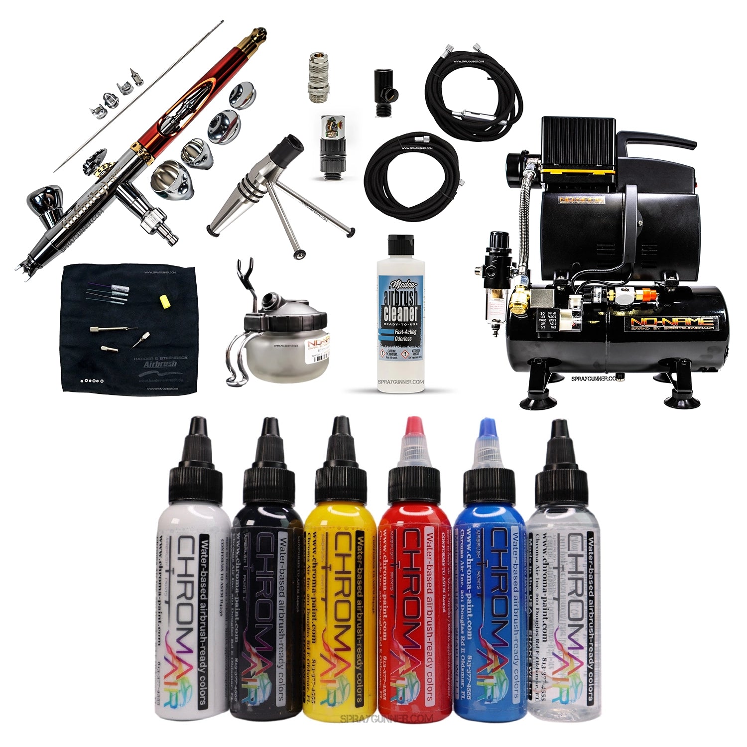 Harder & Steenbeck NEW INFINITY 2024 CRplus 2in1 airbrush model with options - SprayGunner